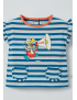 Woody - Pyjama - Möwe - Blue/Red Striped