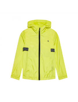 Calvin Klein - Jacket - Tape Logo - Yellow Lime