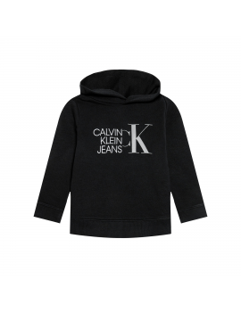Calvin Klein - Hoodie - Hybrid Logo - Black