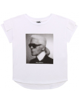 Karl Lagerfeld - T-Shirt - Karl Print - White
