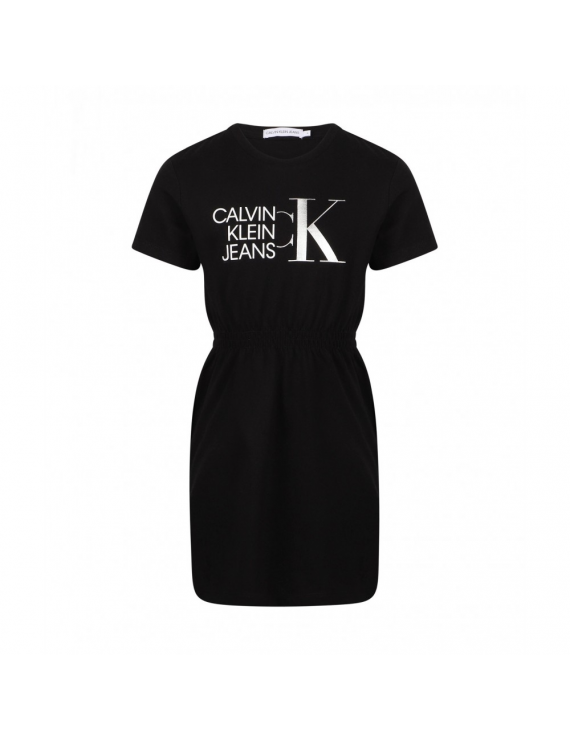 Onvermijdelijk Groenten Schots Calvin Klein - Jurk - CK - Black - Babbediboe Kidsfashion