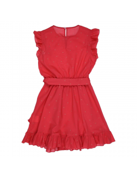Gymp - Dress - Estella - Raspberry