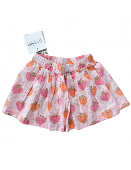 Gymp - Skirt - Hearts - Orange/Pink