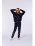 Woody - Pyjama - Sweater and Pants - Blue Camera Print