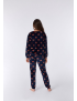 Woody - Pajamas - Sweater and Pants - Blue Camera Print