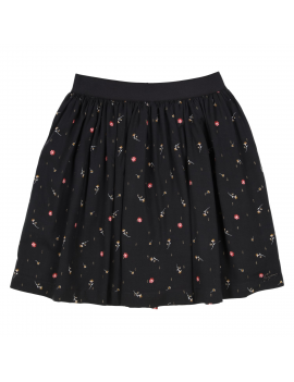 Gymp - Skirt - Flowers - Black and Gold