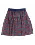 Gymp - Jupe - Flowers - Navy and Red