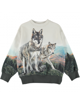 Molo - Sweater - Mattis - Wolf Friends