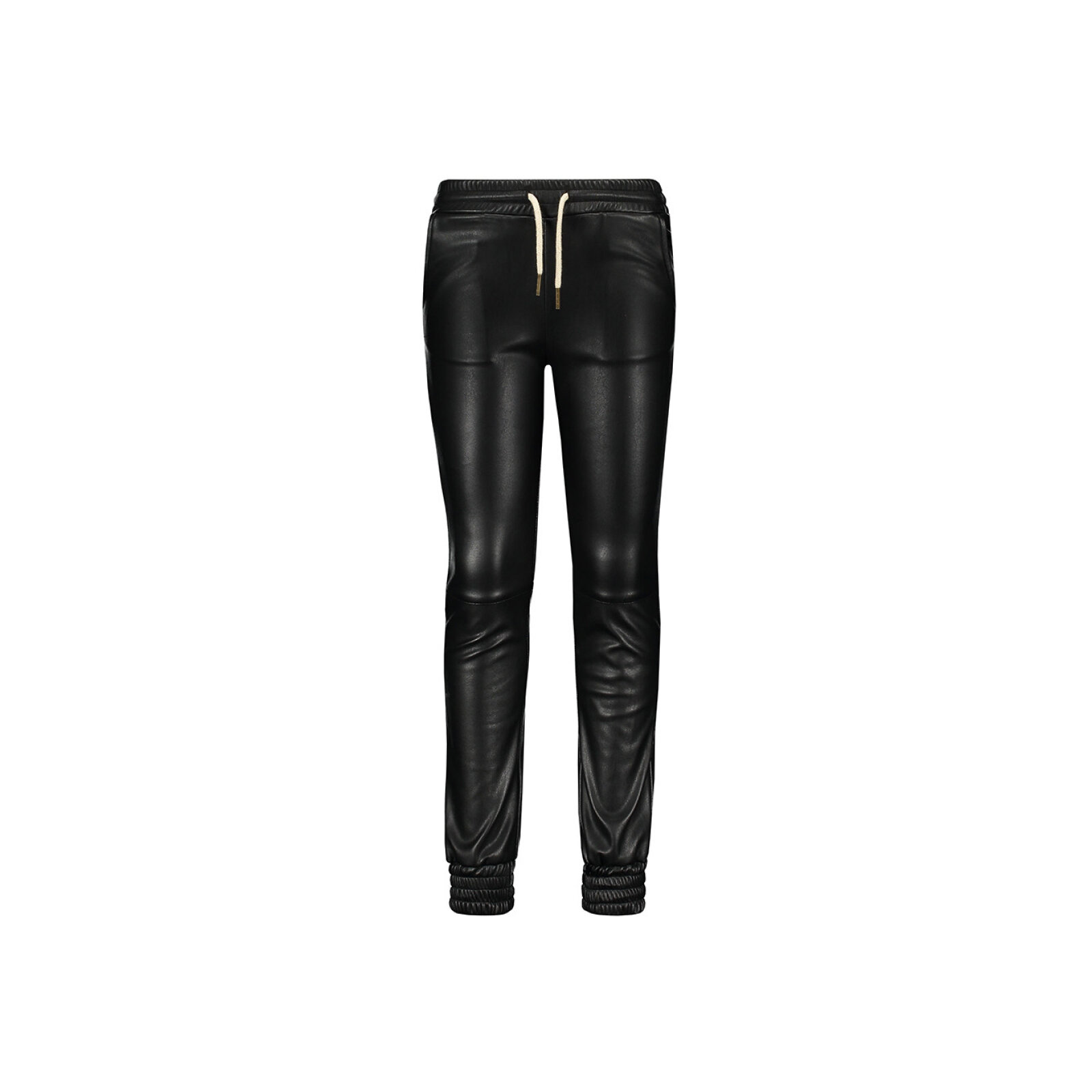 Like Flo Broek Leatherlook Black Babbediboe