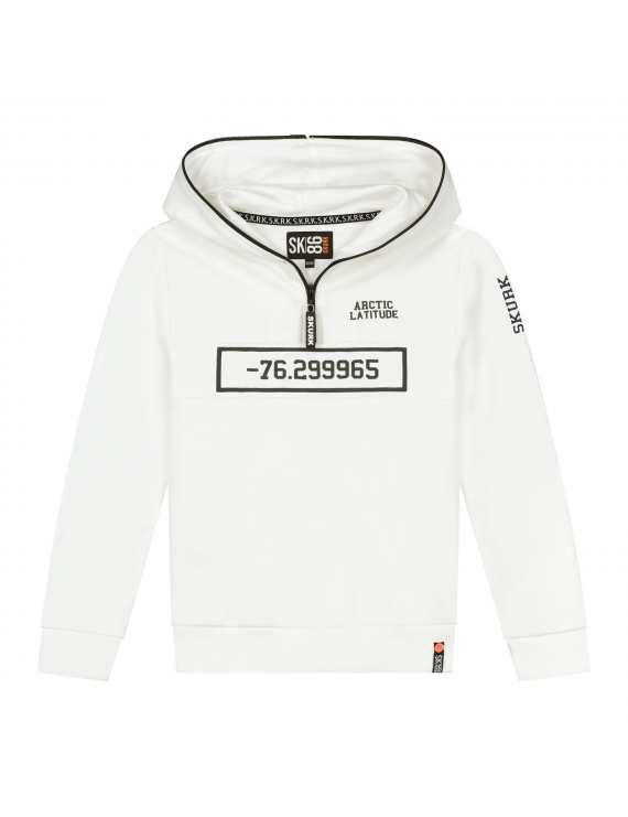 Skurk - Hoodie - Salvador - White