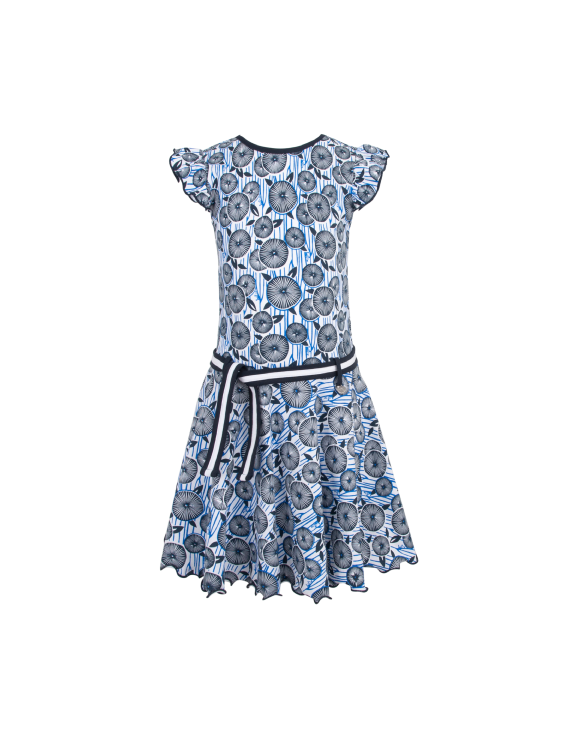 LoFff - Jurk - Loffely Dress Azra - Blue