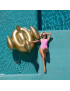 Swim Essentials - Matelas Gonflable Piscine - Cygne XXL - Doré - 160 x 130 x 67 cm