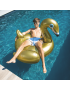 Swim Essentials - Matelas Gonflable Piscine - Cygne XXL - Doré - 160 x 130 x 67 cm