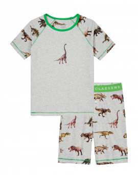 Claesen's - Boys Pyjama - Dino Stripes