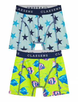 Claesen's - Boys 2-Pack Boxershorts - Star Fish