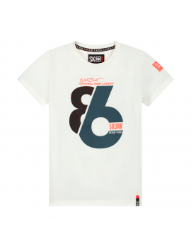 Skurk - T-Shirt - Thierry - White