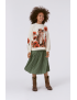 Molo - Sweater - Mika - Red Sunflowers