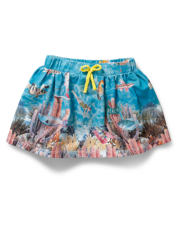 Cakewalk - Skirt Short Tyria - Maui Blue