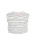 Moodstreet - Girls wide short t - shirt - Antra Stripe