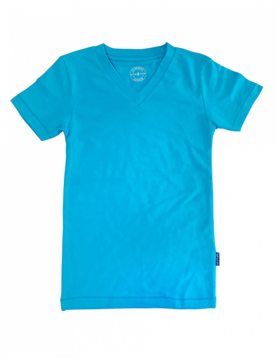 Claesen's - T - shirt V Neck - Pyjama - Aqua