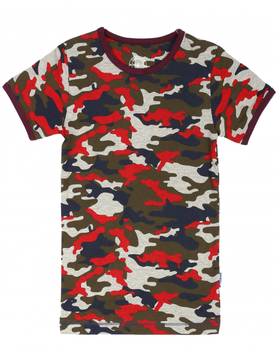 Claesen's - Boys T-Shirt - Red Army