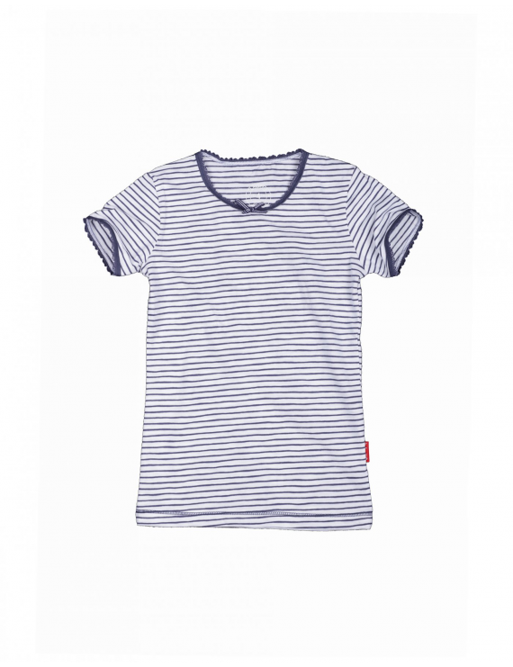 Claesen's - Girls T-Shirt - Short Sleeves - Strawberry Stripes