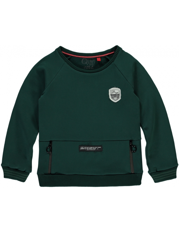 Quapi - Sweater - Thabo - Mid Green