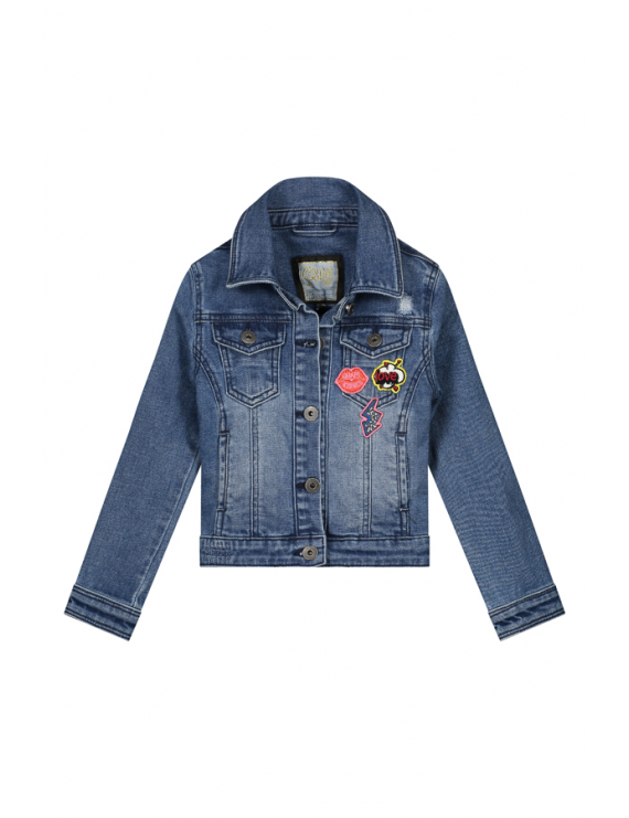 Quapi - Jeansjas - Amelie - Blue Denim