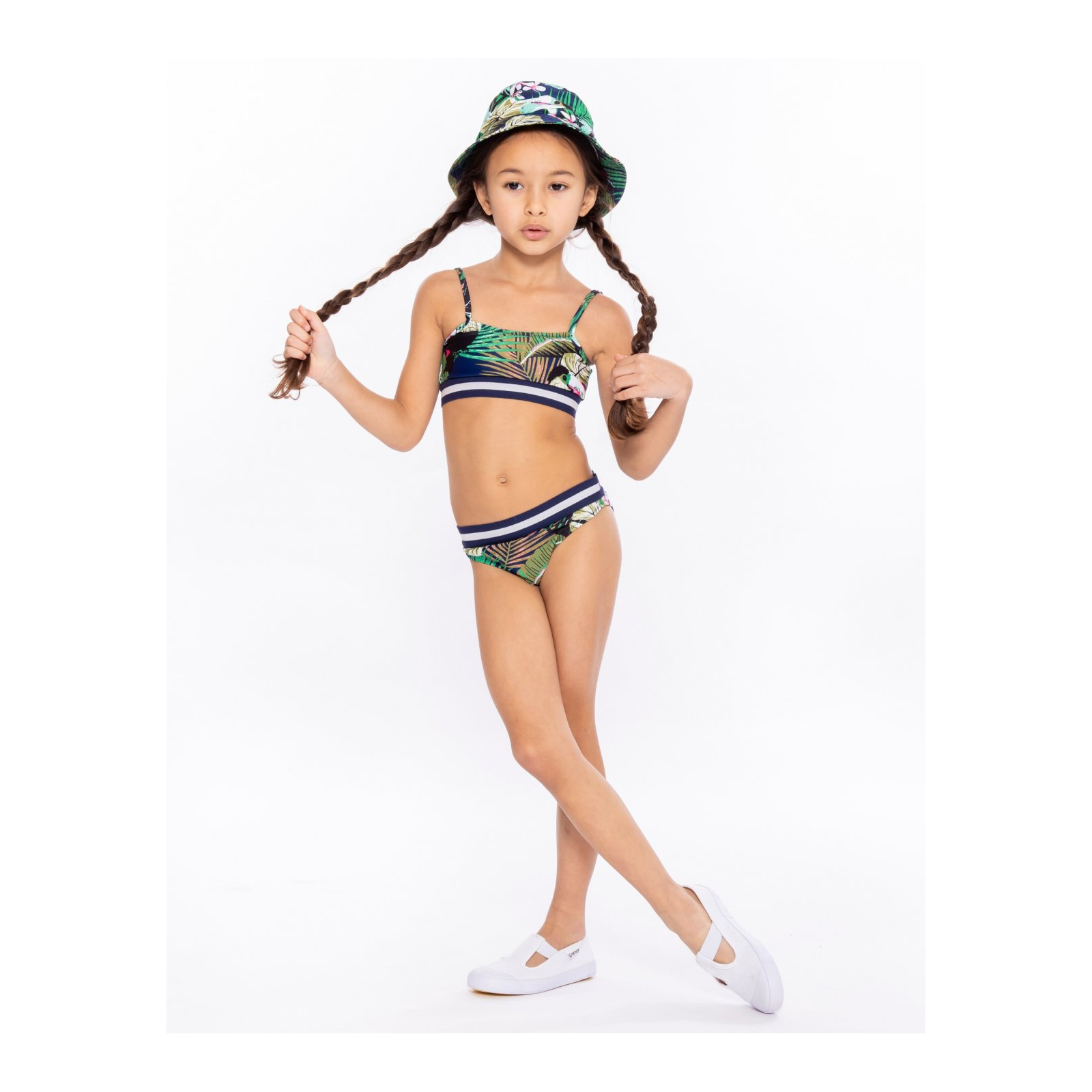 Aap trui Cadeau Claesen's - Girls Bikini - Parrot - Babbediboe