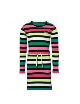 Quapi - Dress - Daantje - Multi Colour Stripe