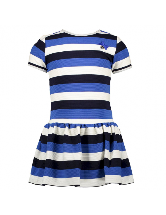 Le Chic - Kleid - Stripes - Blau