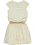 Le Chic - Kleid - Gold - Off White