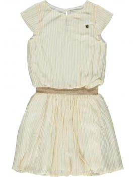 Le Chic - Dress - Gold - Off White