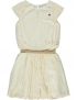 Le Chic - Kleid - Gold - Off White