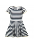 Le Chic - Dress - Relief - Stripes