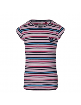 Quapi - T-shirt - Feerle - Multi Colour Stripe