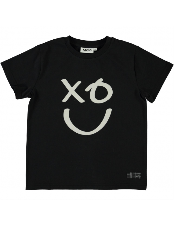 Molo - T-shirt - Roxo - Black