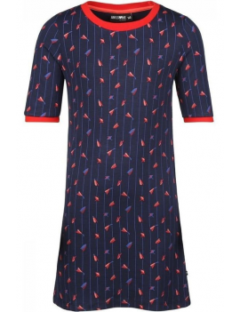 Someone Awesome - Dress - Abstract - Navy