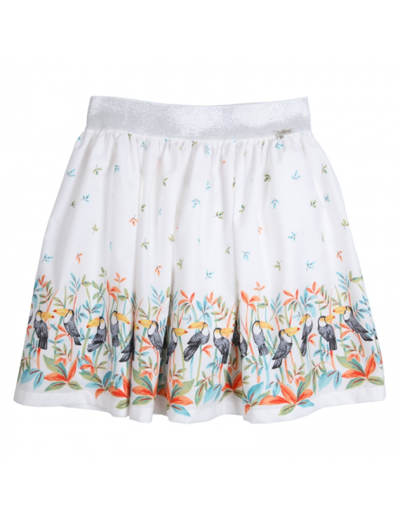 Gymp - Skirt - Toekan - White / Multi