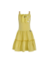 LoFff - Jurk - Fancy Dress Gold Strap Yellow