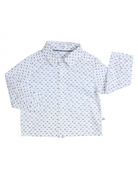 Gymp - Chemise - Bow Ties - White/Blue