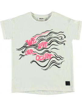 Molo - T-Shirt - Rozinda - Weloveouroceanpink