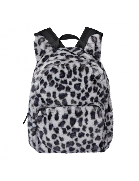 Molo - Furry Backpack - Snowy Leo Fur