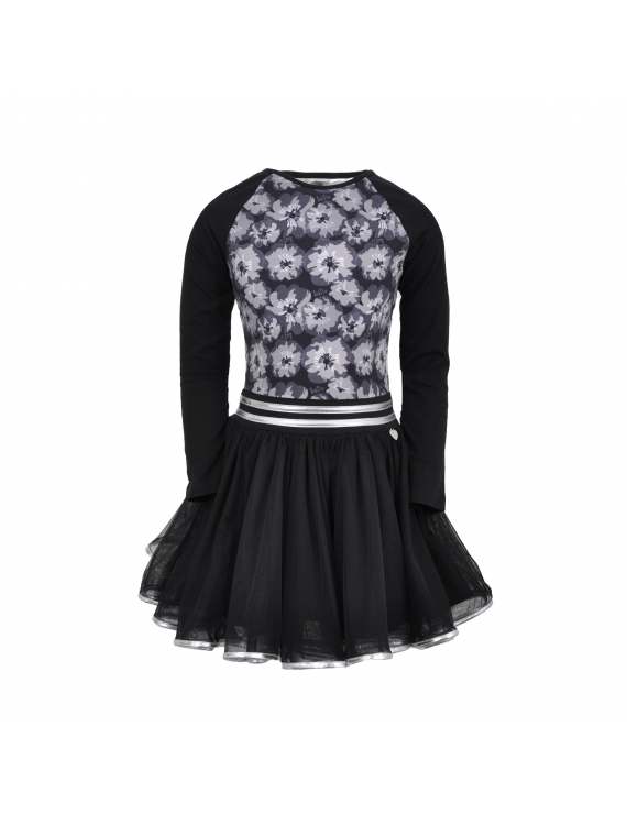 LoFff - Jurk - Dancing Dress Blaire - Black