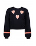 Le Chic - Sweater - Hearts - Navy