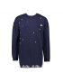 Le Chic - Sweat Dress - Pearls - Navy